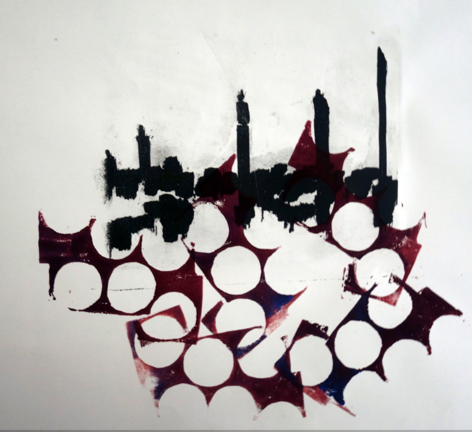 Stadt Lithografie